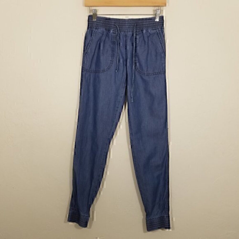 Aqua Lyocell Jogger Pants Blue Size XS